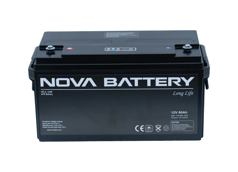 Nova SDB-8012 kuru tip AGM akü ürün görseli