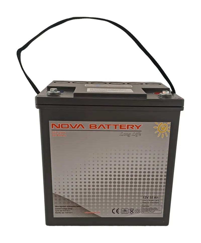 Nova SSGB-5512 solar jel akü ürün görseli