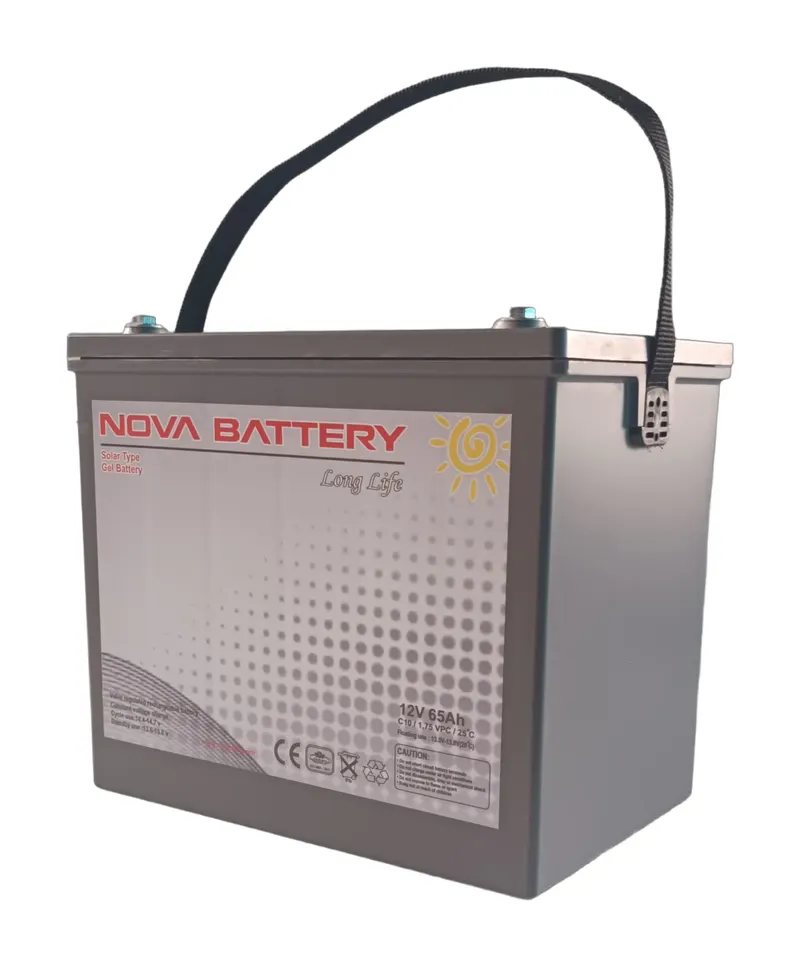 Nova SSGB-6512 solar jel akü ürün görseli