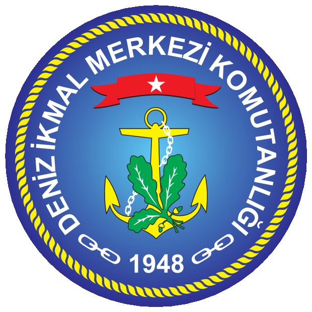 Deniz İkmal Merkezi Komutanlığı logosu